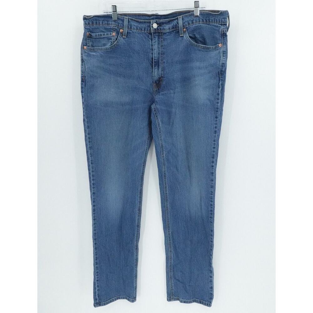 Levis 541 Jeans‎ Mens 38x31 Blue Denim Medium Wash Tapered Athletic Fit